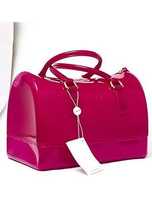 FURLA women bag CANDY Satchel Dragon fruit rose