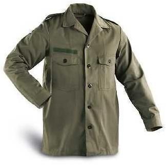 NEW MENS MILITARY VINTAGE JACKET SHIRT MOD INDIE RETRO★