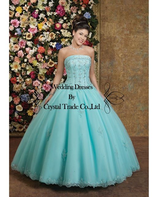 New stock Quinceanera Dress Wedding Dresses Bridal Ball Gown Prom