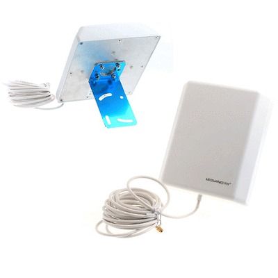 14dB 2.4GMHz Wireless WiFi WLAN Outdoor Panel Antenna RP SMA Male 5M