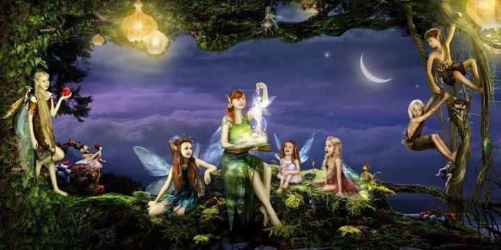 The Storyteller Susan Schroder Arts 10x20 Fantasy Fairy Photo Art