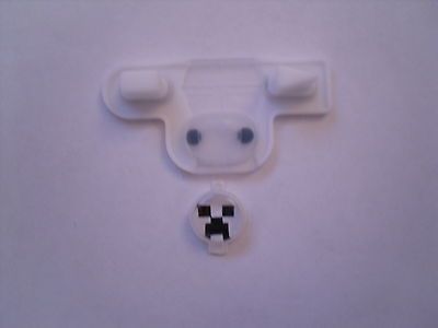 Controller Start, Select and PS Minecraft Creeper Style Home Button