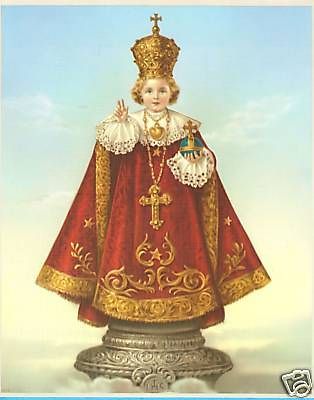 Catholic Print Picture Infant Jesus of Prague SIMEONE