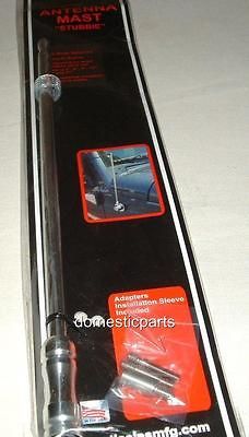  2013 JEEP LIBERTY CHEROK EE POLISHED BIG STICK 15 STUBBIE ANTENNA