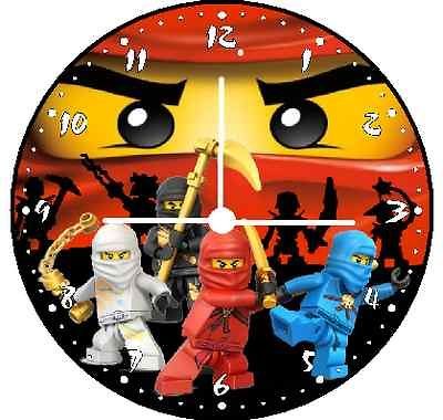 Lego Ninjago wall decor Clock #3