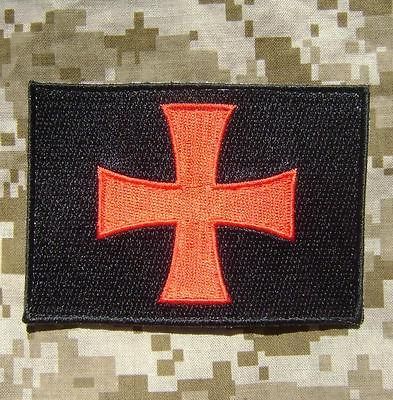 SHIELD TEMPLAR TACTICAL ARMY MORALE MILSPEC ORIGINAL VELCRO PATCH