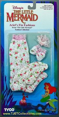 Disney’s The Little Mermaid Ariel’s Fin Fashions 1870 5 Tyco MIP