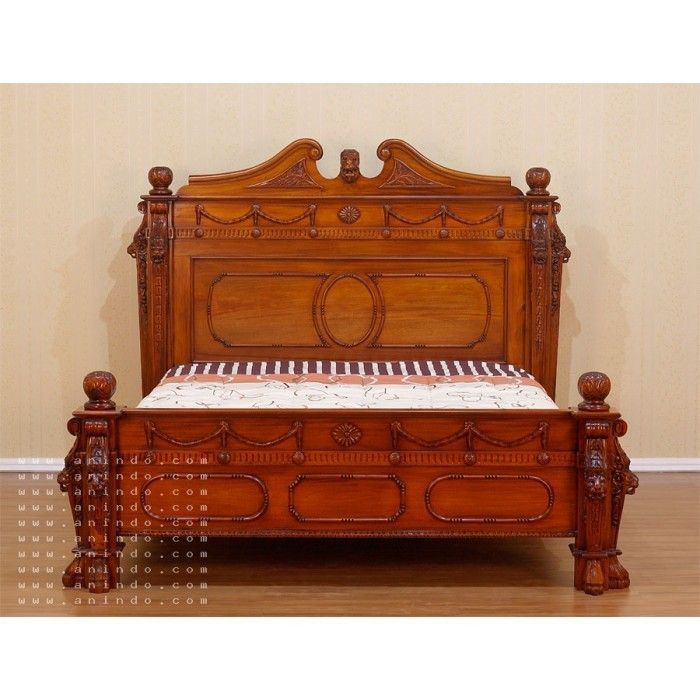 5Pc King Lion Bedroom Set**Reproduct ion Antique