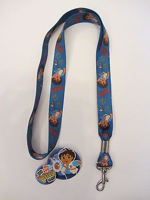 Nickleodeon Diego Explorer Neck Keychain Lanyard Pin Trading