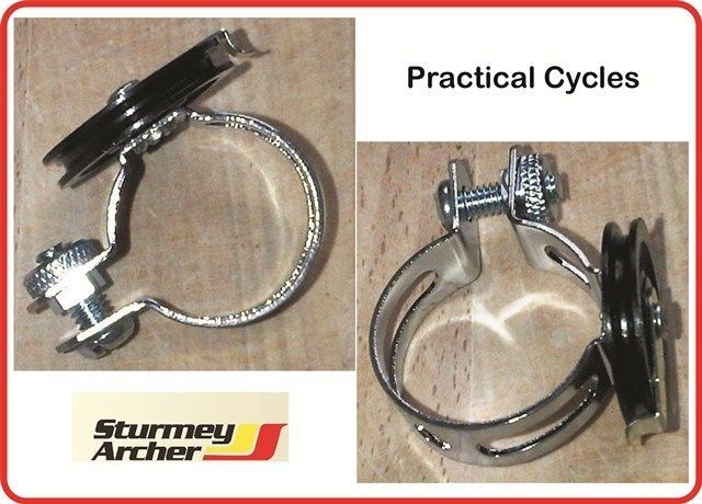 Sturmey Archer Hub Gear Cable Pulley for Top or Down Tube Fit