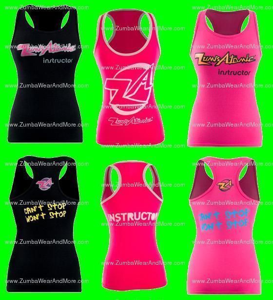 Zumba Zumbatomic Instructor Racerback NWT  Ships Fast