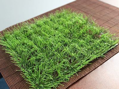 Plactic Grass Lawn Mat Rug Fish Tank Artificial Ornament Decoration 8