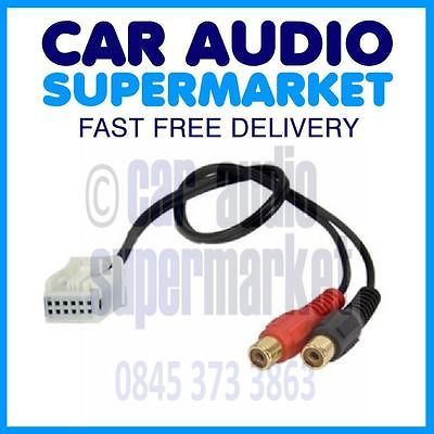 CT29AU04 AUDI A2 A3 A4 TT AUX INPUT ADAPTOR LEAD (06 )