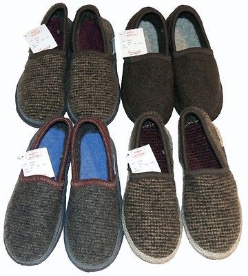 Wesenjak Slipper Moccasin NWT Boiled Wool Unisex Style from Austria