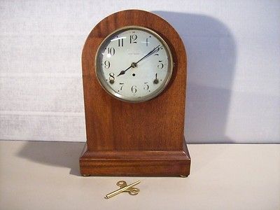 Antique Seth Thomas 8 Day Striking Beehive Mantle Clock