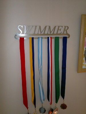 Swimming SWIMMER A, awards medal display hanger Athlete run dance