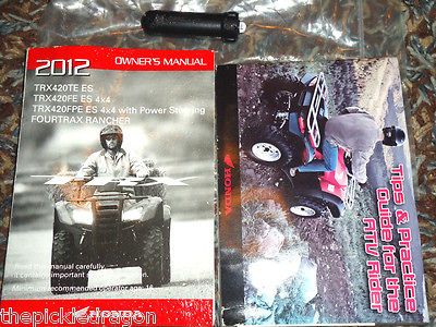 2012 HONDA ATV 4 WHEELER TRX420TE/TRX42 0FE/TRX420FPE ES OWNERS MANUAL