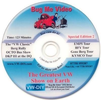 New DVD VW Classic DKP Show EMPI BFY KYMCO Gene Berg