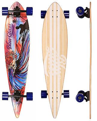 Blueglass Watercolor 9x40 Pintail Longboard Complete