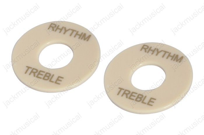 2x GUITAR PICKUP SELECTOR PLATE FOR LP,SG GUITAR ETC/Cream