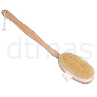 Bath Shower Body Back Wooden Brush SPA Scrab Scrabber