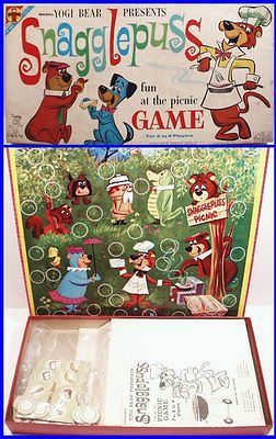 Snagglepuss Yogi Bear Game by Transogram, copyright 1961 (bb17)