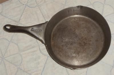 Steel 10 Double Spout Skillet Rev o noc Hibbard Spencer Bartlett mk