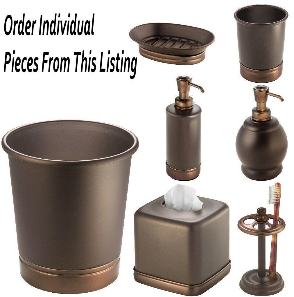 Oil Rubbed Bronze Bath Hardware Bathroom Accessory Collection   Split