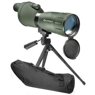 Barska 25 75x75 Spotting Scope CO10998 w/ Tripod & Case