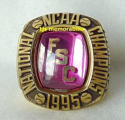 1995 FLORIDA SOUTHERN MOCCASINS NATIONAL CHAMPIONSHIP RING   BASEBALL