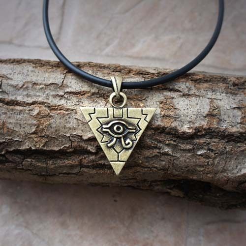 Egyptian Pyramid God All seeing Eye of Horus Ra Udjat Pagan Brass