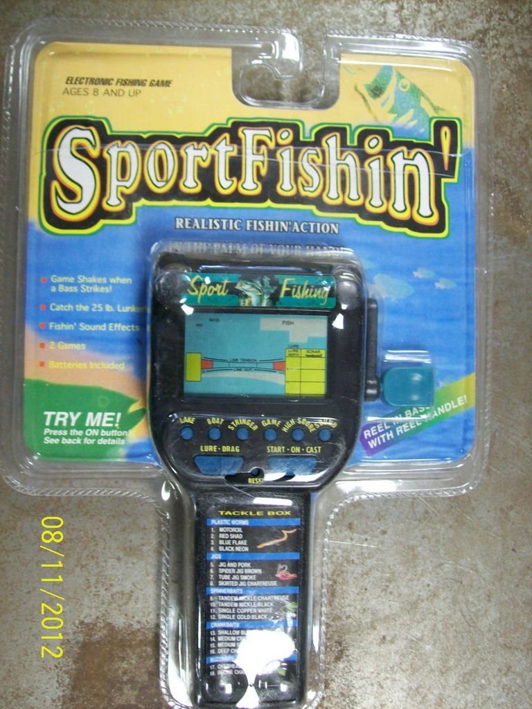 electronic sport fishing game