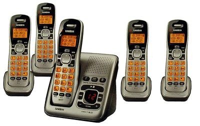 Uniden D1484 5 DECT 6.0 Cordless Phone w/5 Standard Handsets w