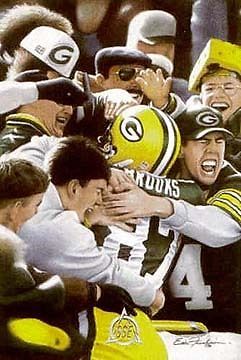 Green Bay Packers, TD CELEBRATION by Eric Franchimon