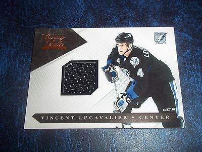 Suite Game Used Jersey Card Vincent Lecavalier Tampa Bay Lightning