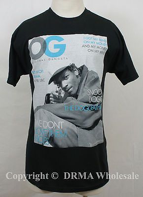 Authentic SNOOP DOG OG Original Gangsta Cover T Shirt S M L XL XXL NEW