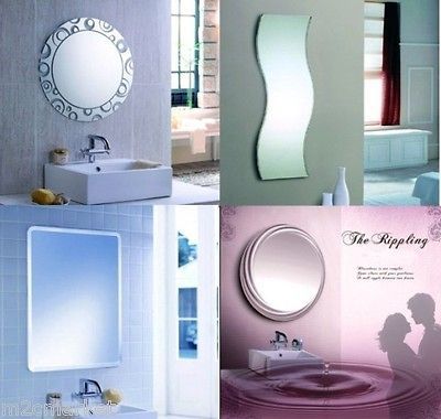 Decor Round/Rectangular Wall/Dressing/Fitting mirror for Bed/Bathroom