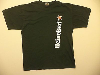 HEINEKEN BEER t shirt sz L EUC holland