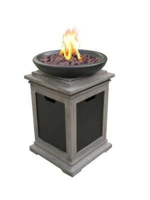 New Bond Ravenswood 29 20 lb Propane Gas Outdoor Patio Firebowl Fire