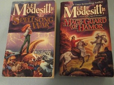 LOT of 5 L E Modesitt JR. Paperbback novels