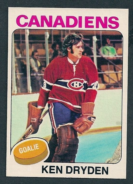 1975 76 Topps #35 Ken Dryden   MINT