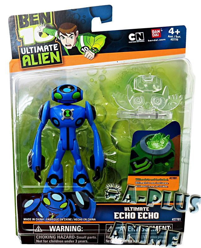 BEN 10 TEN TENNYSON ALIEN COLLECTION ULTIMATE ECHO ECHO FIGURE