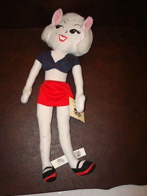 2001 FELIX THE CAT SEXY GIRL FRIEND 17 INCH PLUSH DOLL