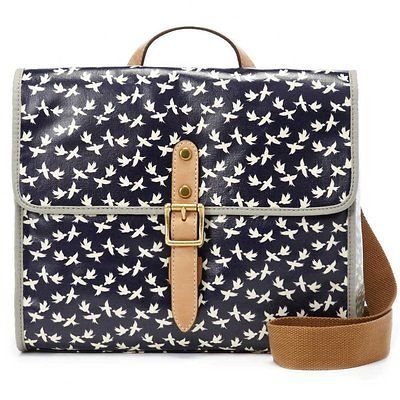 Fossil Keyper Bird Satchel Flap Bag