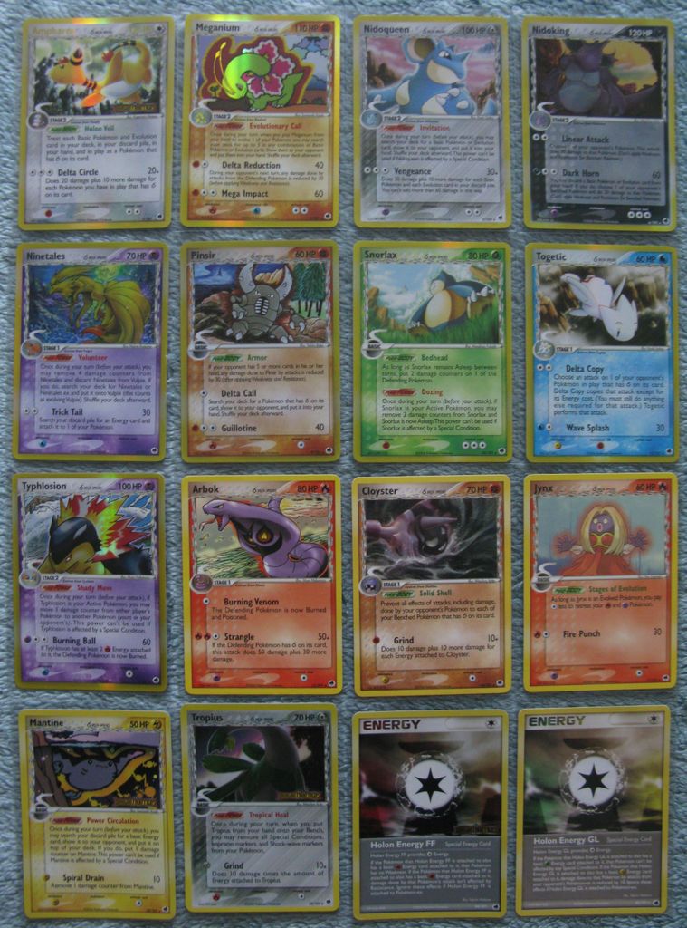 Pokemon TCG EX Dragon Frontiers Holo, Rare & Reverse Holo Cards