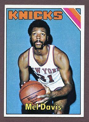 1975 76 TOPPS #179 MEL DAVIS KNICKS NR MT 192201