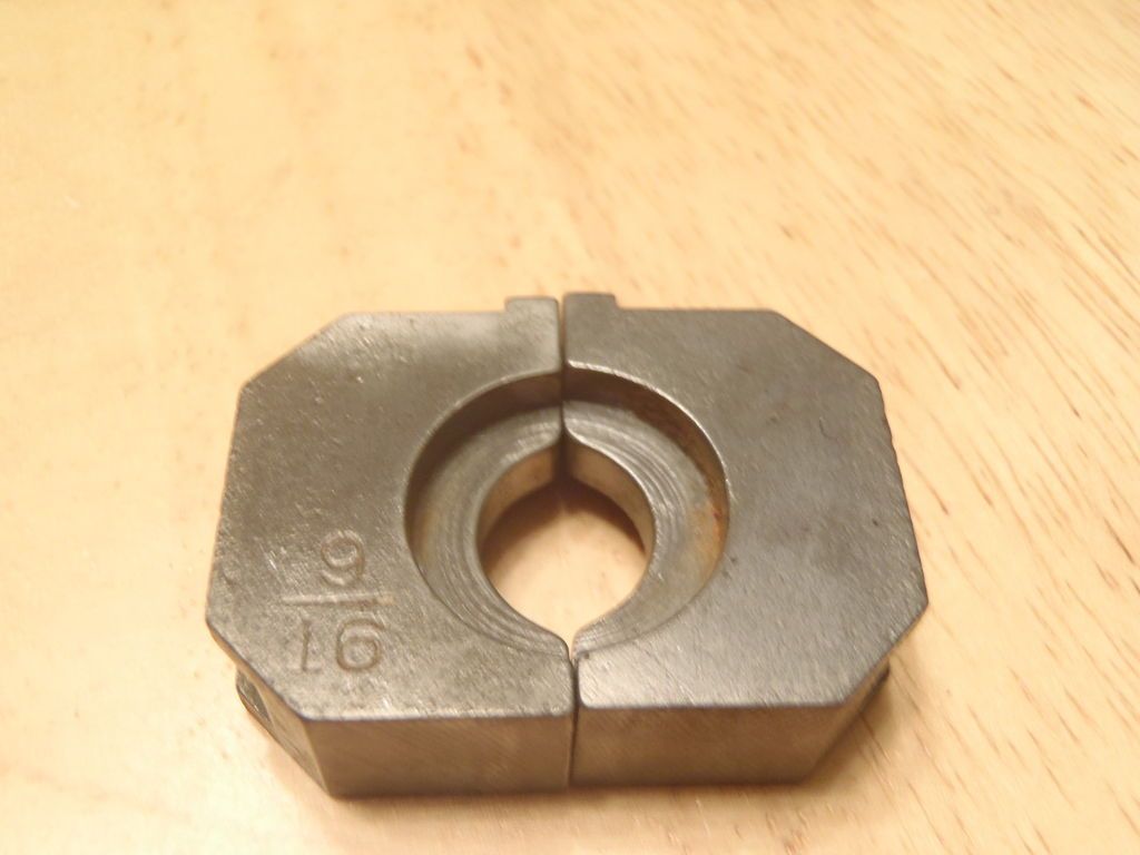 Kearney Blackburn OD58 Compression Crimper Tool 9/16 O Type Die Set