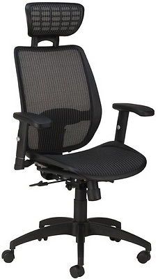 NEW ERGONOMIC COMPUTER MESH OFFICE CHAIR DESK TASK SEAT read member