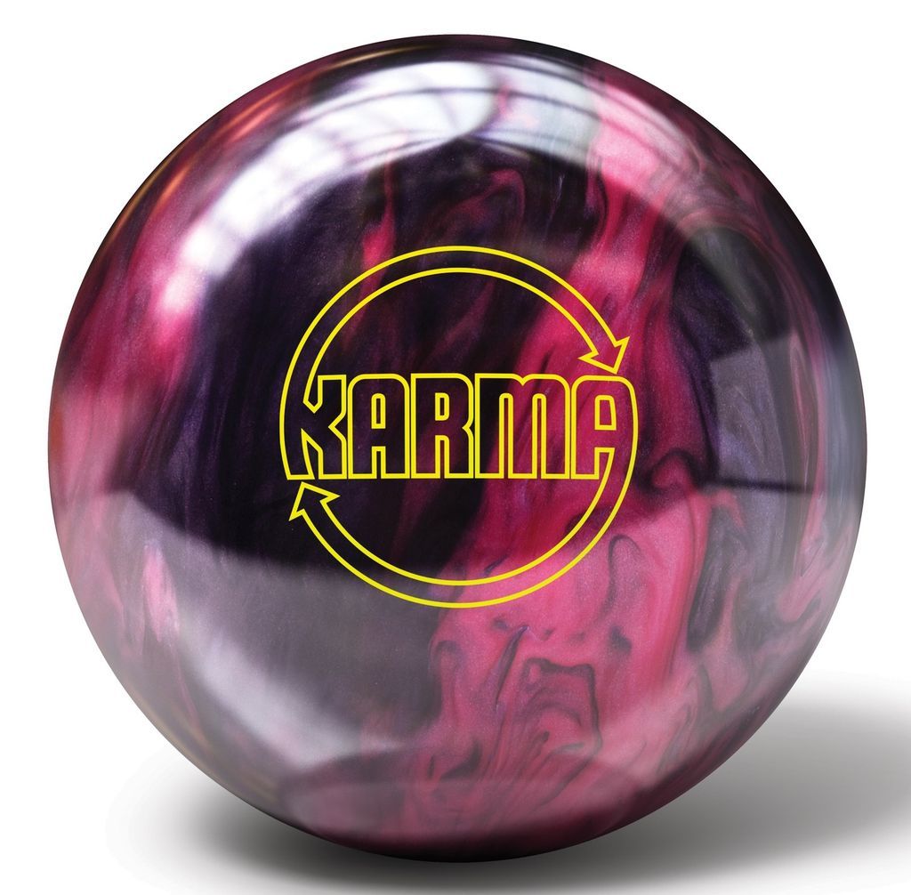 Brunswick Karma Purple Pink Bowling Ball NIB 1st Quality 12 LB