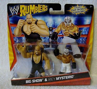 WWE Rumblers 2 Pack The Big Show & Rey Mysterio